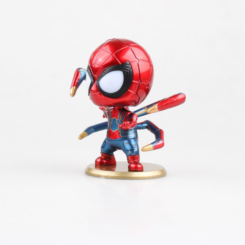 Illuminated Iron Man and Spider-Man Figurines (Avengers)