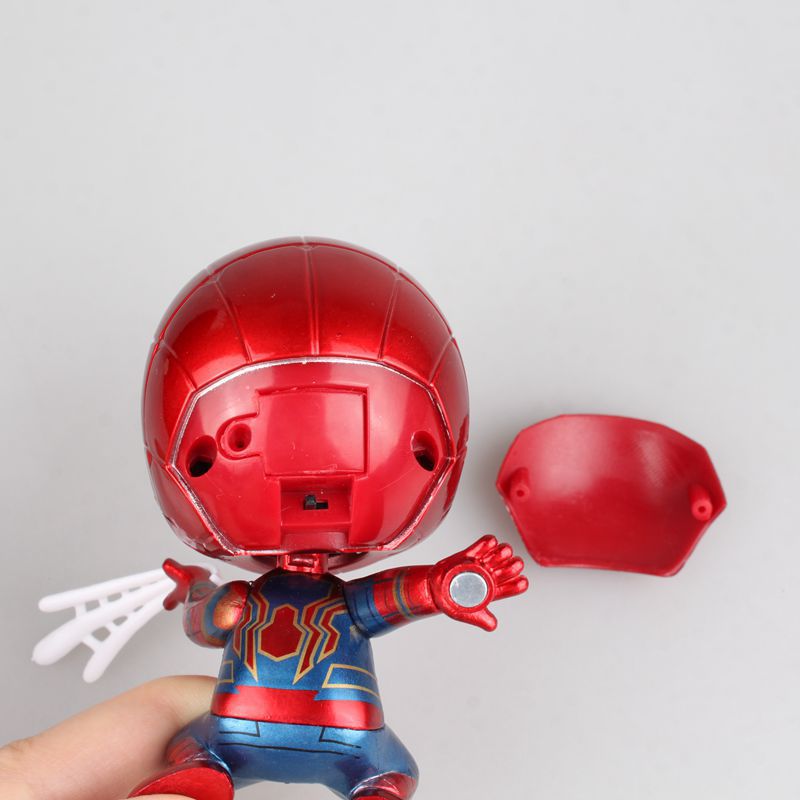 Illuminated Iron Man and Spider-Man Figurines (Avengers)
