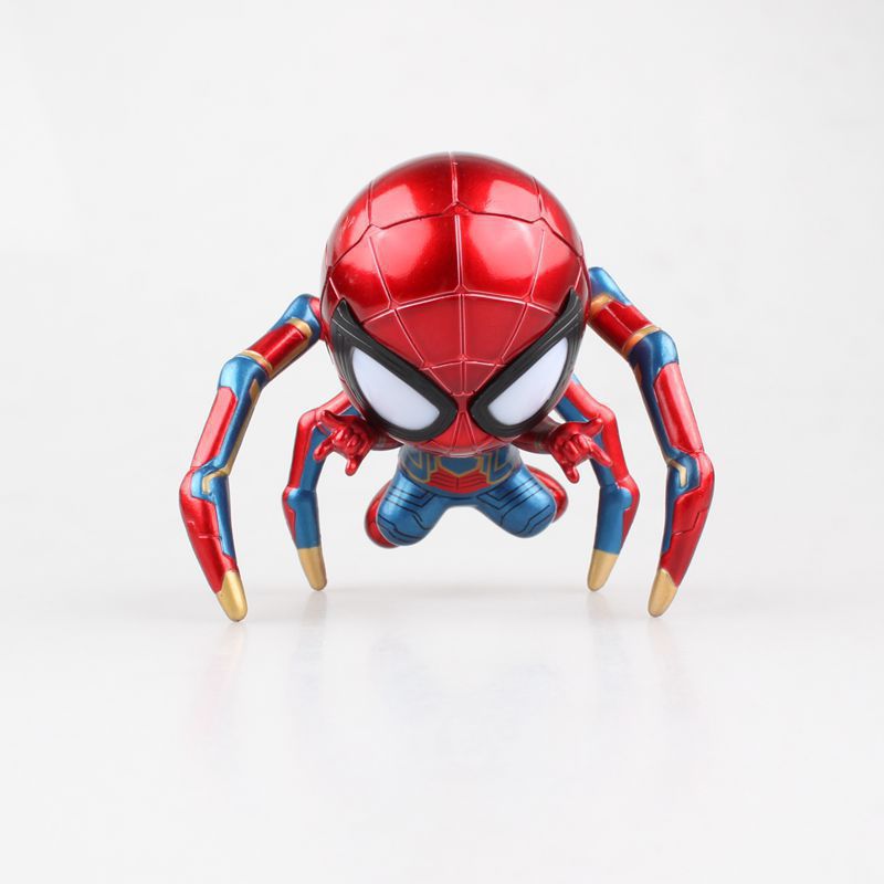 Illuminated Iron Man and Spider-Man Figurines (Avengers)